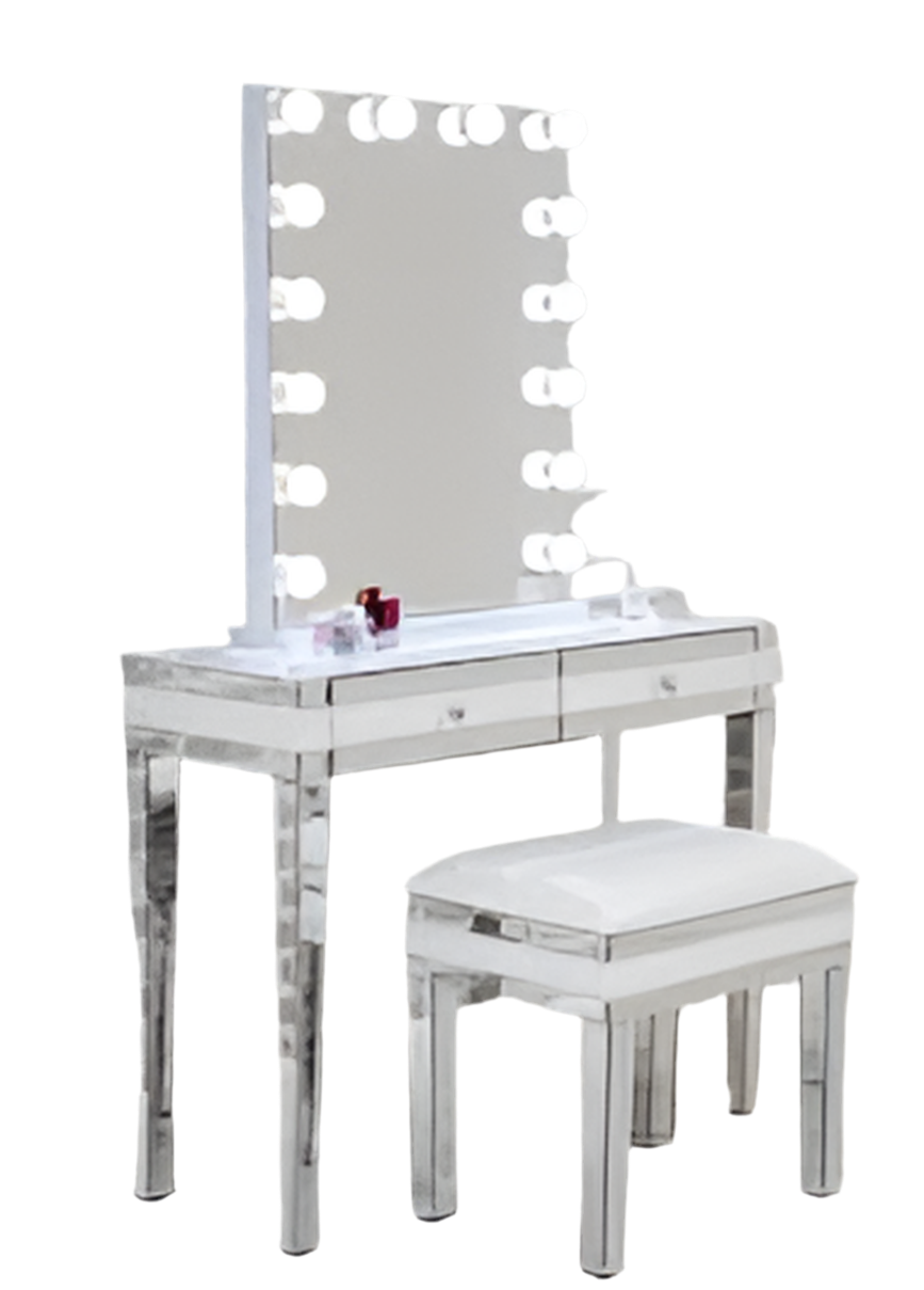 HOLLYWOOD 14 / 15 BULB. LARGE HOLLYWOOD MIRROR last one reduced. 600 x 800mm-hollywood mirror-Renaissance Design Studio