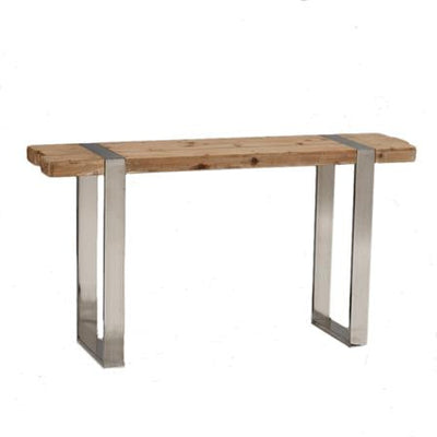 Hoxton wooden top console table ex display clearance outlet offer
