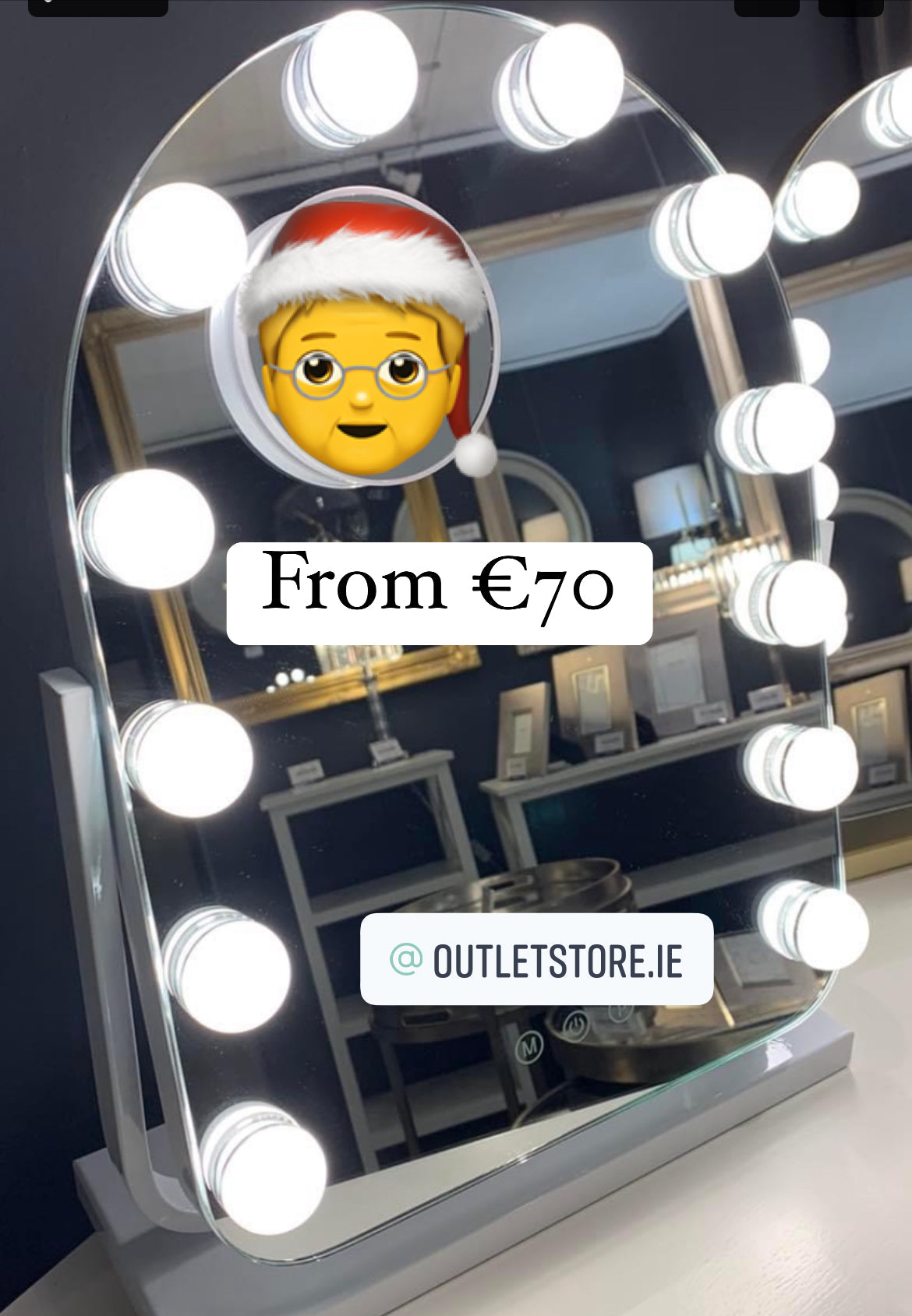 Hugh Hollywood Arch vanity mirror gold-arch top mirror-Renaissance Design Studio