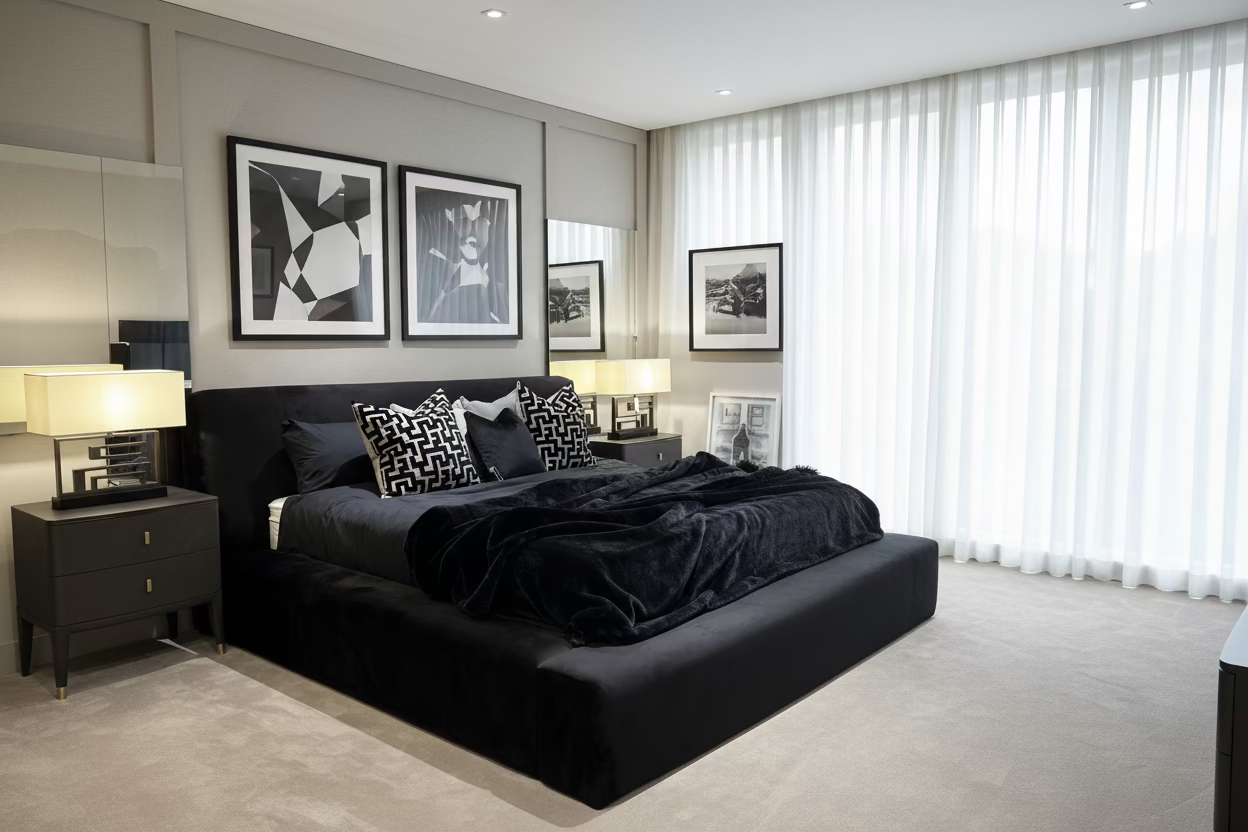 Hugo Delta low line Superking Ottoman Bed Special half price Offer-Renaissance Design Studio