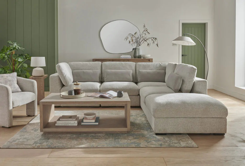 Humber 5 piece large corner modular sofa reduced sale offer-Renaissance Design Studio