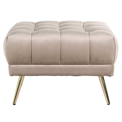 Huxton Footstool in boucle or velvet