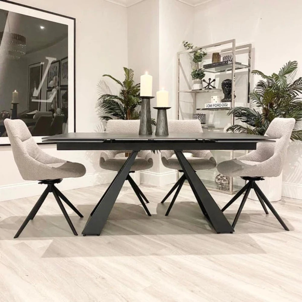 Icarus extending dining table 160-240 cm reduced-Renaissance Design Studio