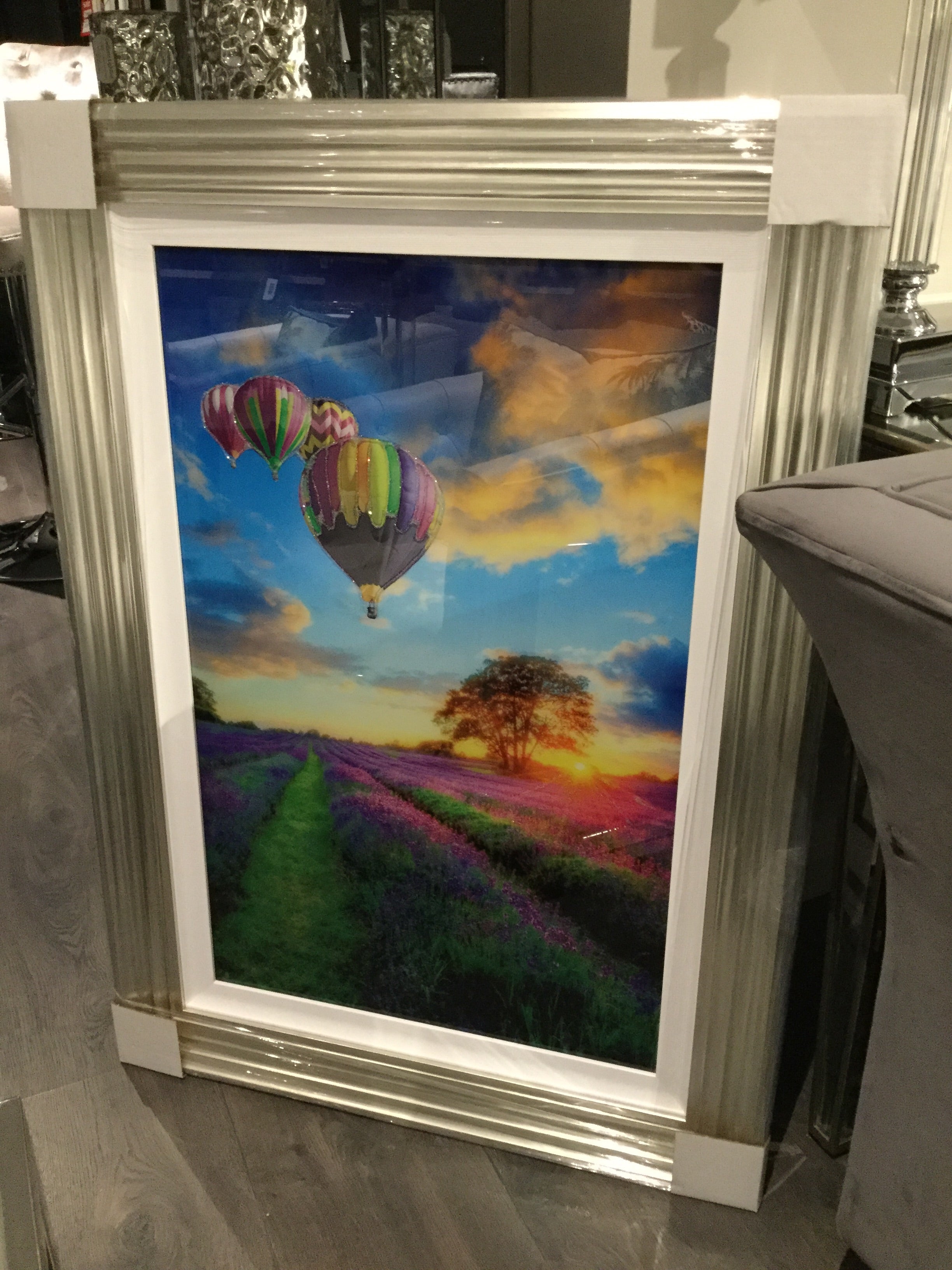 Hot Air framed pictures . CLEARING LESS THAN HALF PRICE reduced for Instore pick up