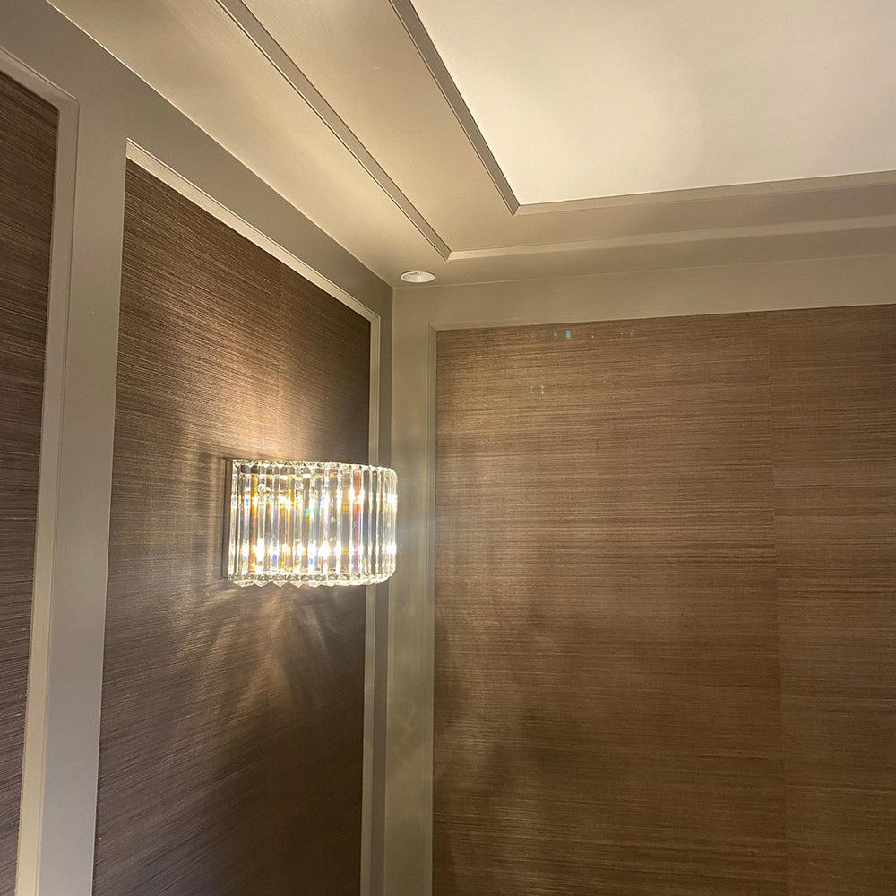 Infinity Crystal Wall Light by Eichholtz-Renaissance Design Studio