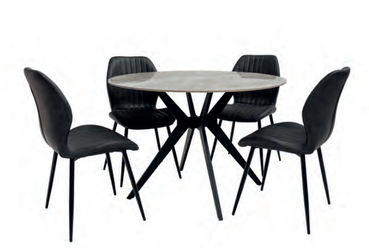 Italia 11 Round Dining Table - Reduced Limited Stock-Renaissance Design Studio