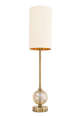 Jarama Table Lamp in cognac crystal