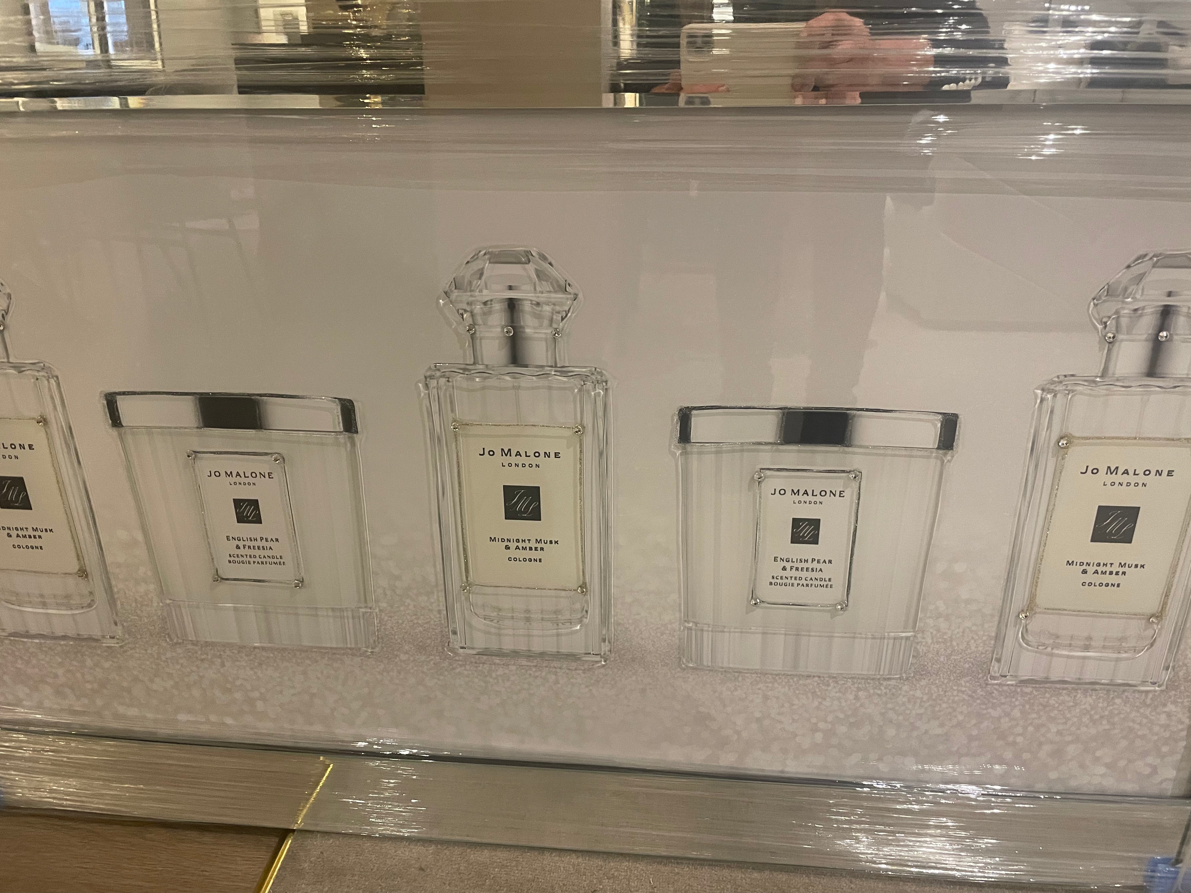 Jo Malone mirrored picture last 1 now reduced Instore-Renaissance Design Studio