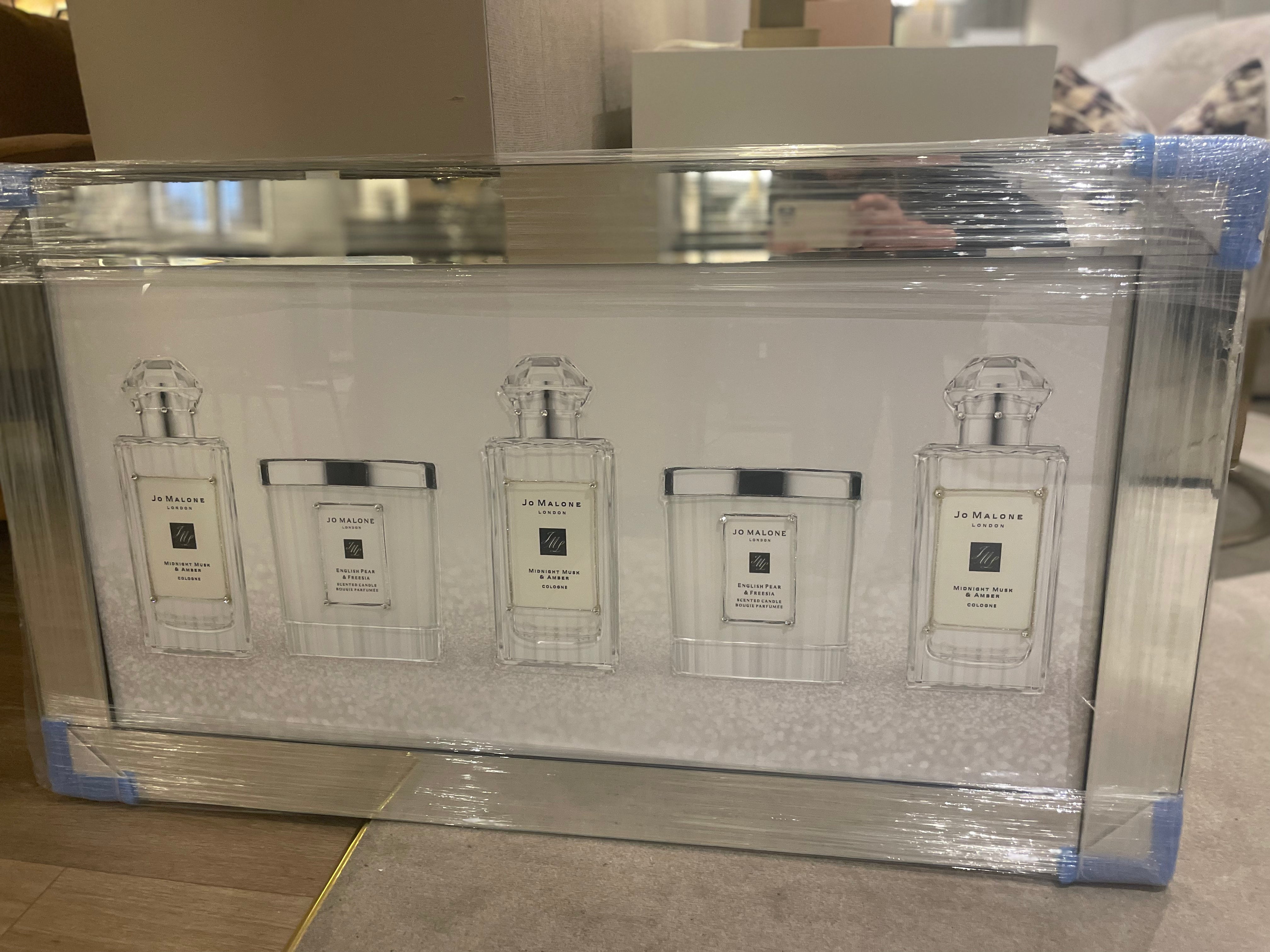 Jo Malone mirrored picture last 1 now reduced Instore-Renaissance Design Studio