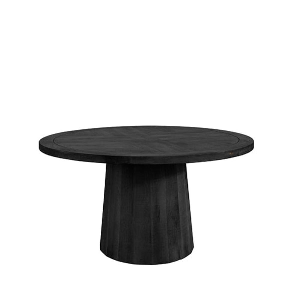 Jonty Parquet solid round table 170cm-Renaissance Design Studio