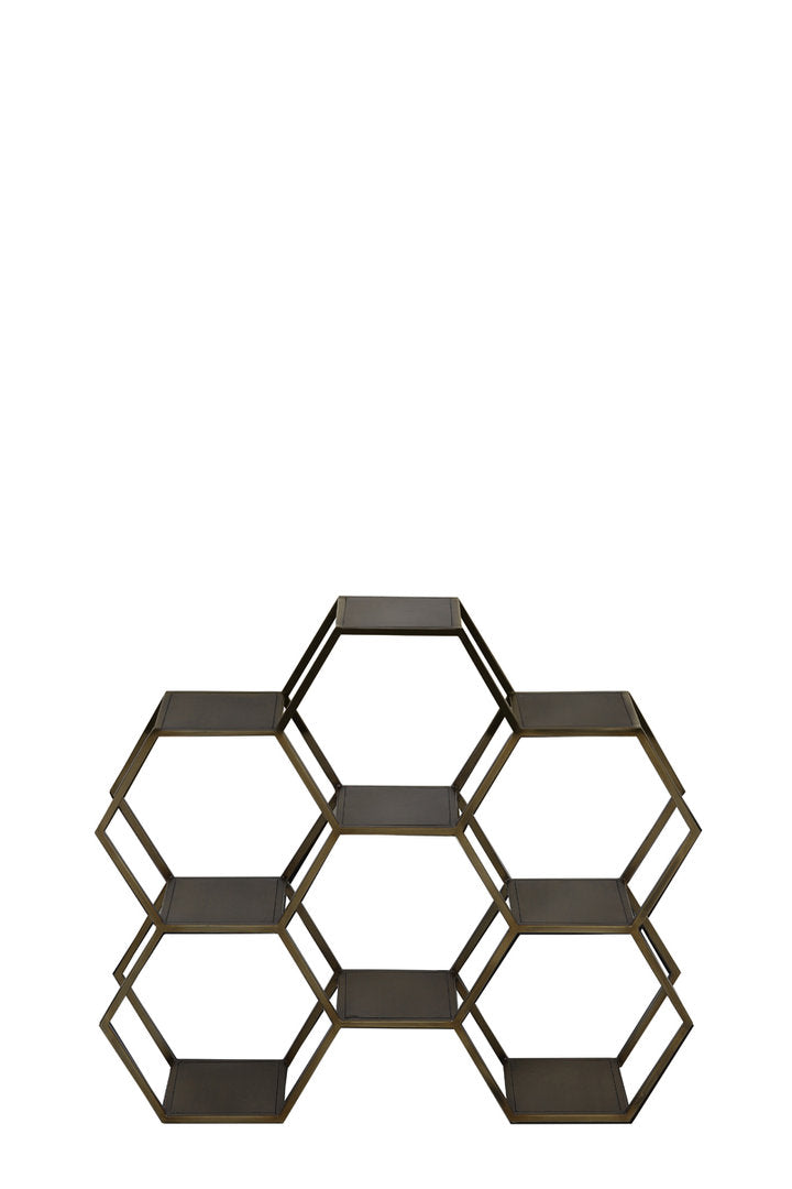 Juan shelf unit LL Black 106 x 90 cm Last one Reduced for collection-Renaissance Design Studio