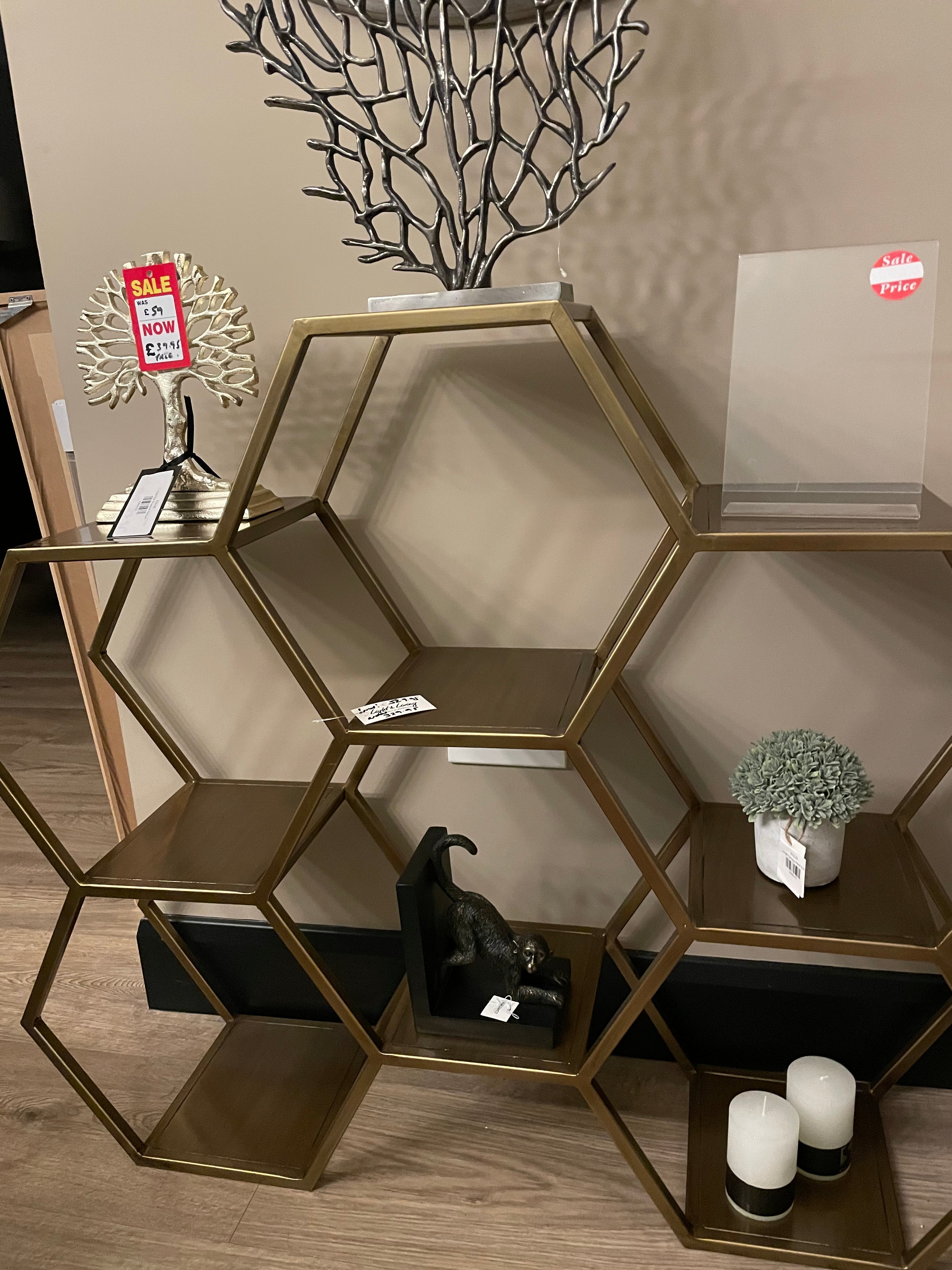 Juan shelf unit LL Black 106 x 90 cm Last one Reduced for collection-Renaissance Design Studio