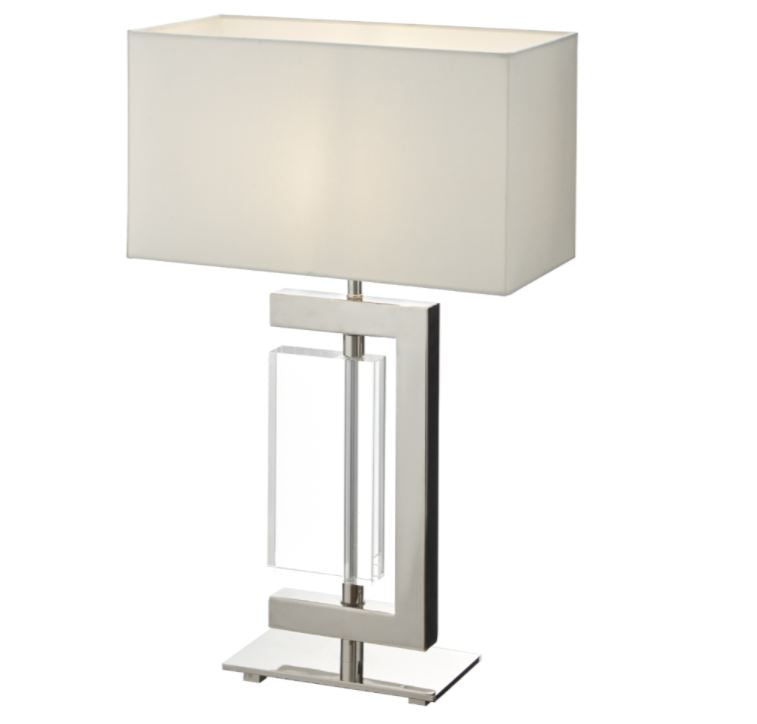 Jules Table Lamp With Shade-Renaissance Design Studio