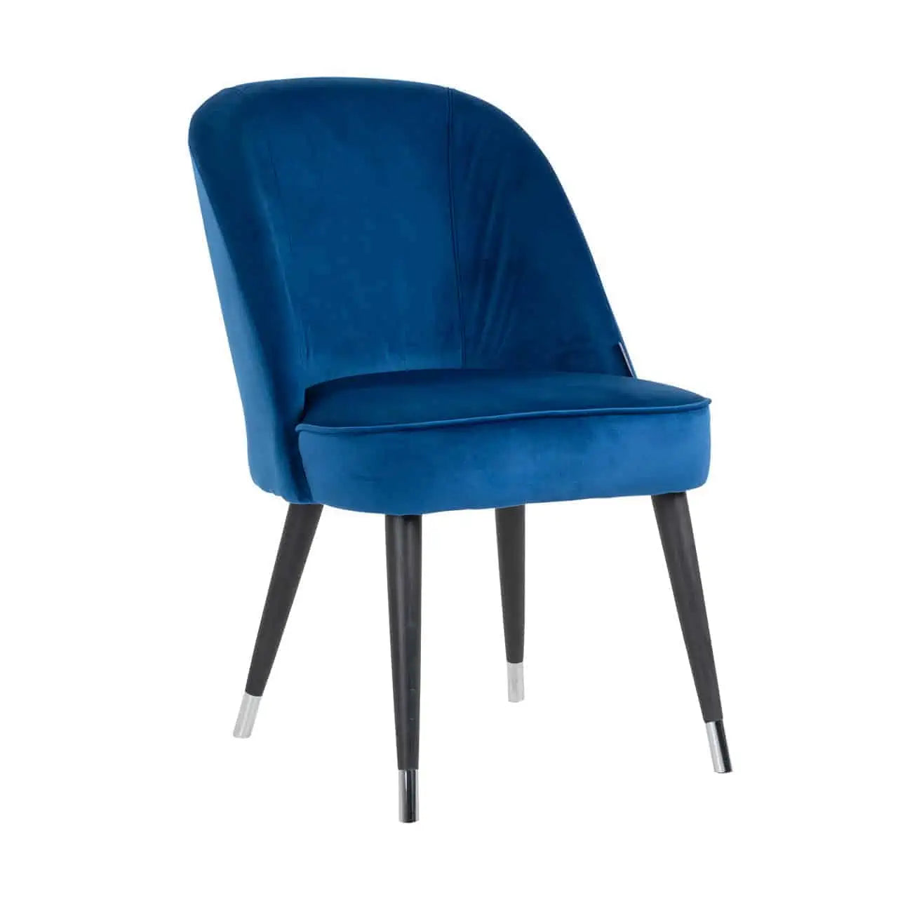 Julio Contemporary Dining Chairs Silver or gold Caps-Renaissance Design Studio