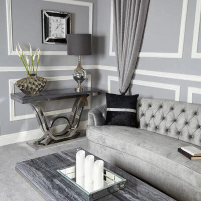 Jupiter XL marble console table reduced by €600
