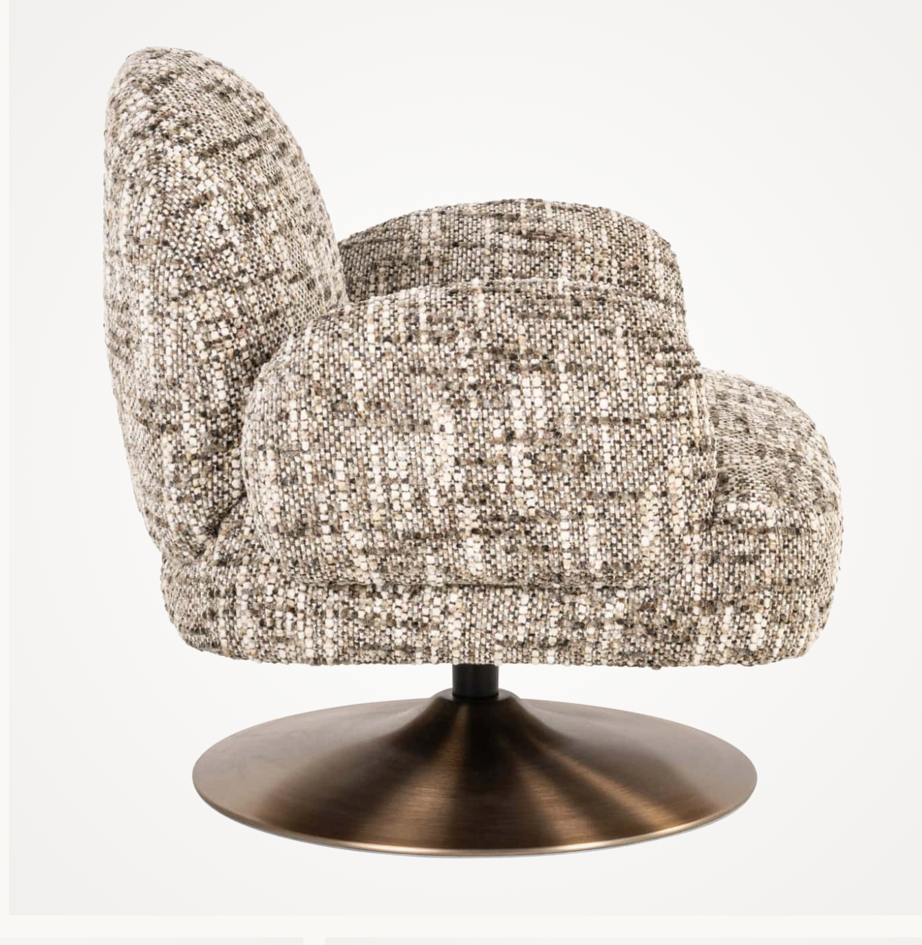 Kagney feature swivel armchair-Renaissance Design Studio