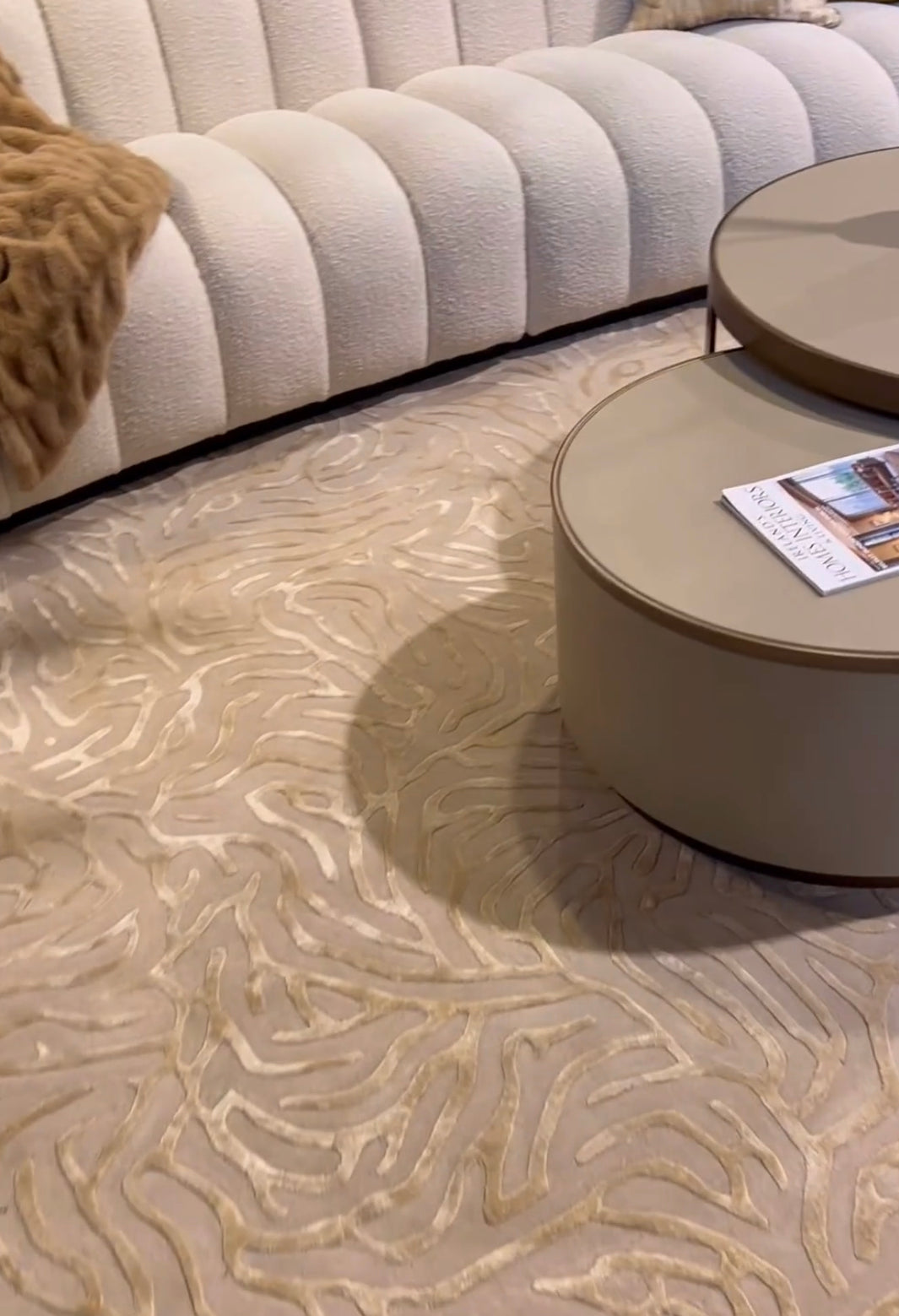 Katherine Carnaby designer carot wool rug in various sizes-Renaissance Design Studio