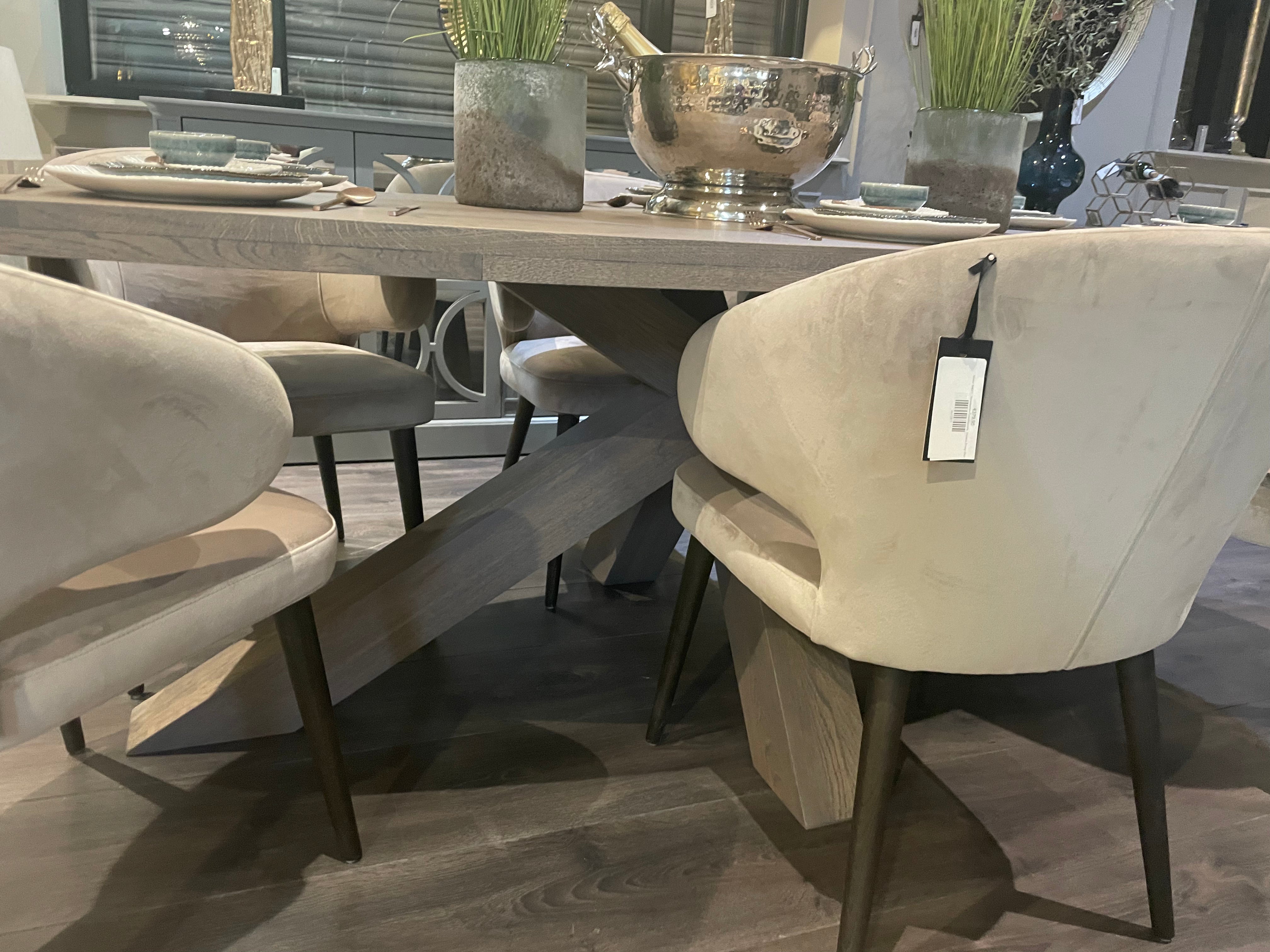 Kensington bespoke Oval Dining Table.-Renaissance Design Studio