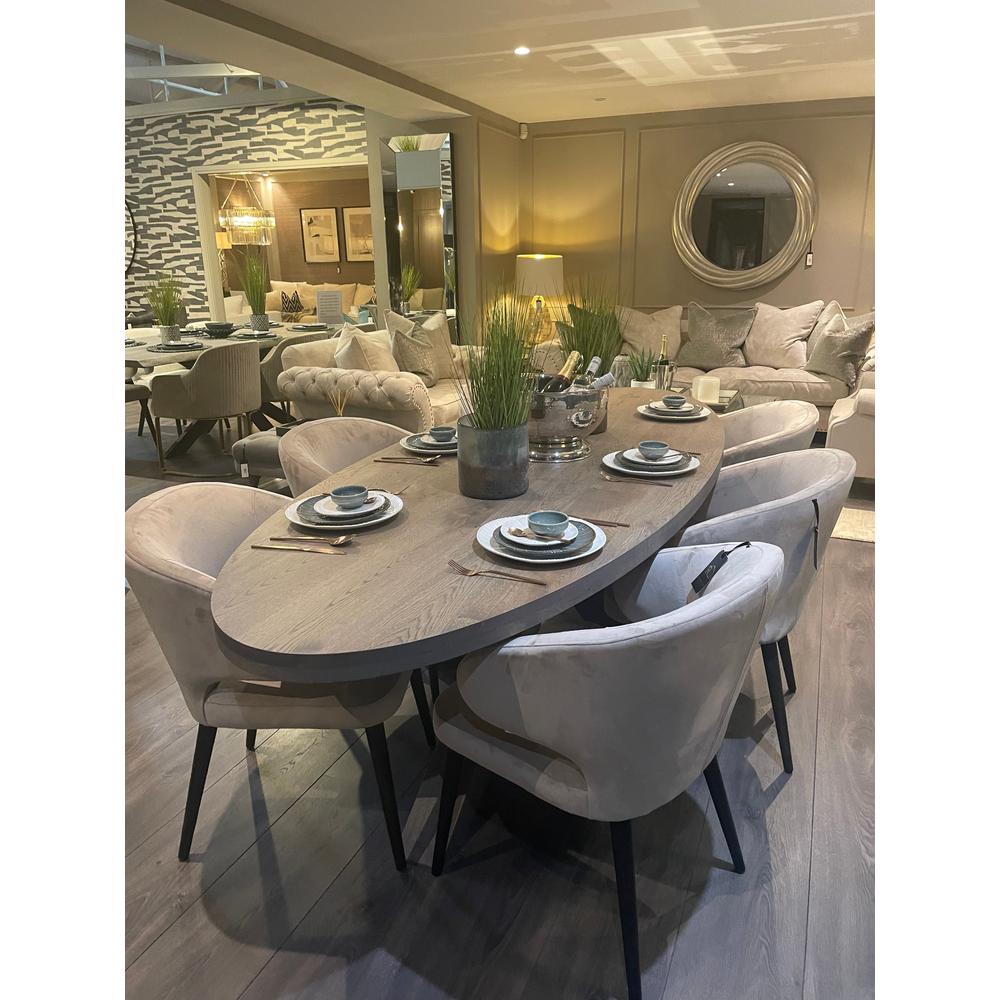 Kensington bespoke Oval Dining Table.-Renaissance Design Studio