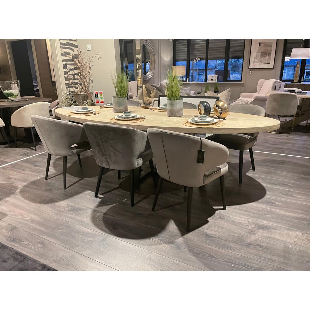 Kensington bespoke Oval Dining Table.-Renaissance Design Studio