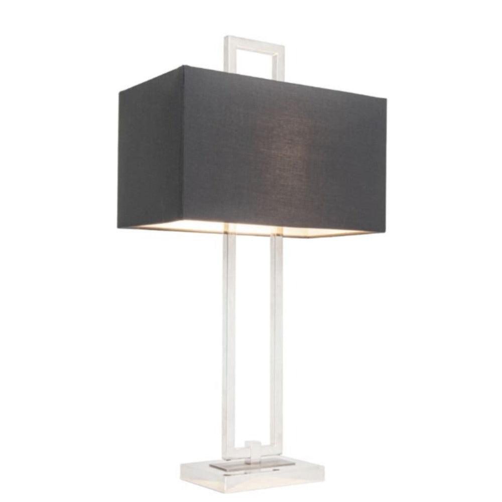 Kensington Danby Table Lamp in brass or nickel-Table Lamp-Renaissance Design Studio