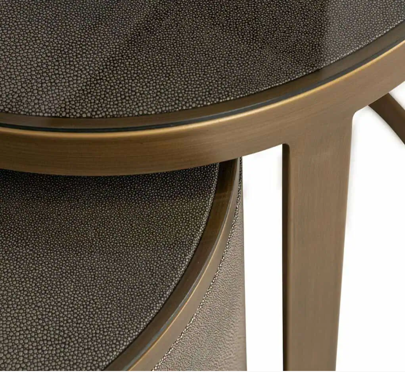 Kensington side table nest-Side table-Renaissance Design Studio