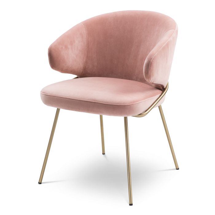 Kinley dining chair by Eichholtz in choice of 4 colours-Renaissance Design Studio