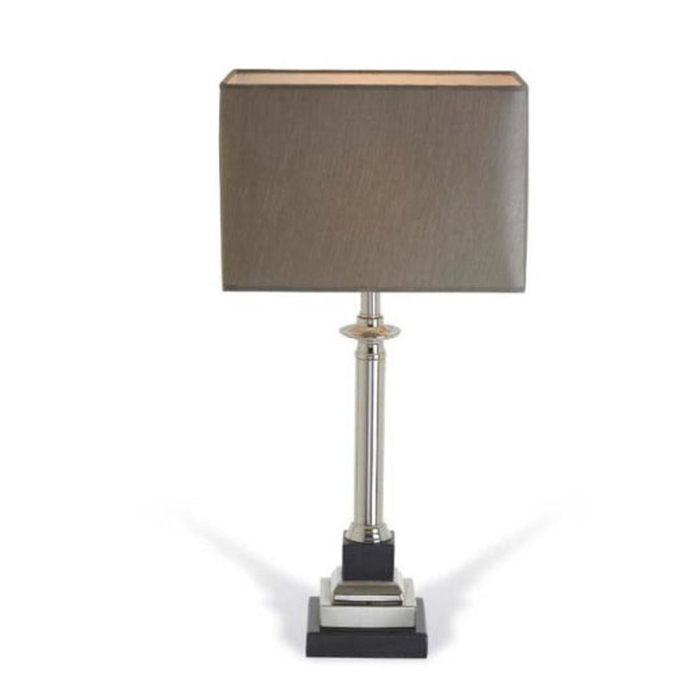 Krista nickel and marble effect table lamp by RV ASTLEY reduced-Renaissance Design Studio