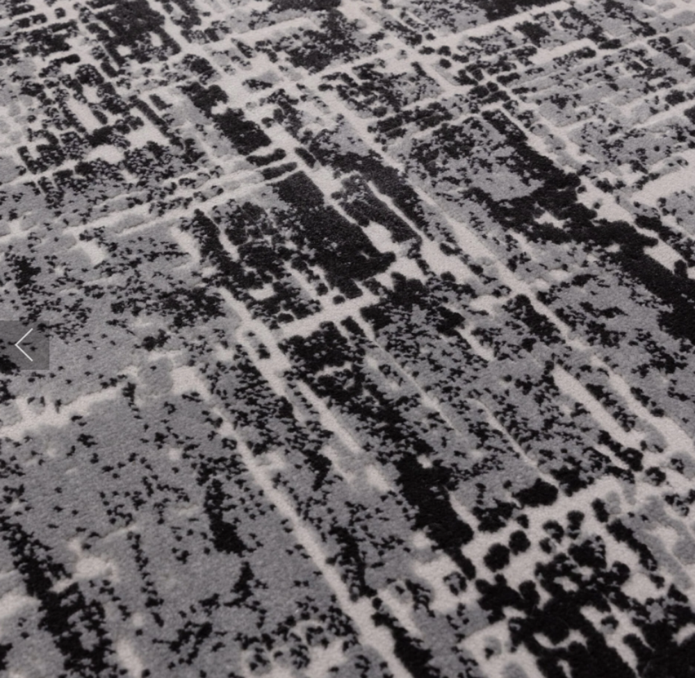 Kuza Border modern abstract Rug-Renaissance Design Studio