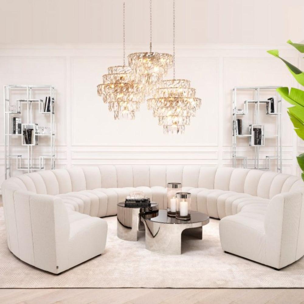 Lando Round Modular Sofa by Eichholtz.-Renaissance Design Studio