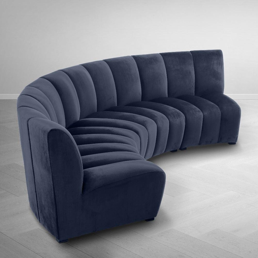 Lando Round Modular Sofa by Eichholtz.-Renaissance Design Studio