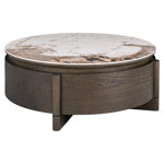 Coffee table Langford brown 90 cm save 10% by Richmond