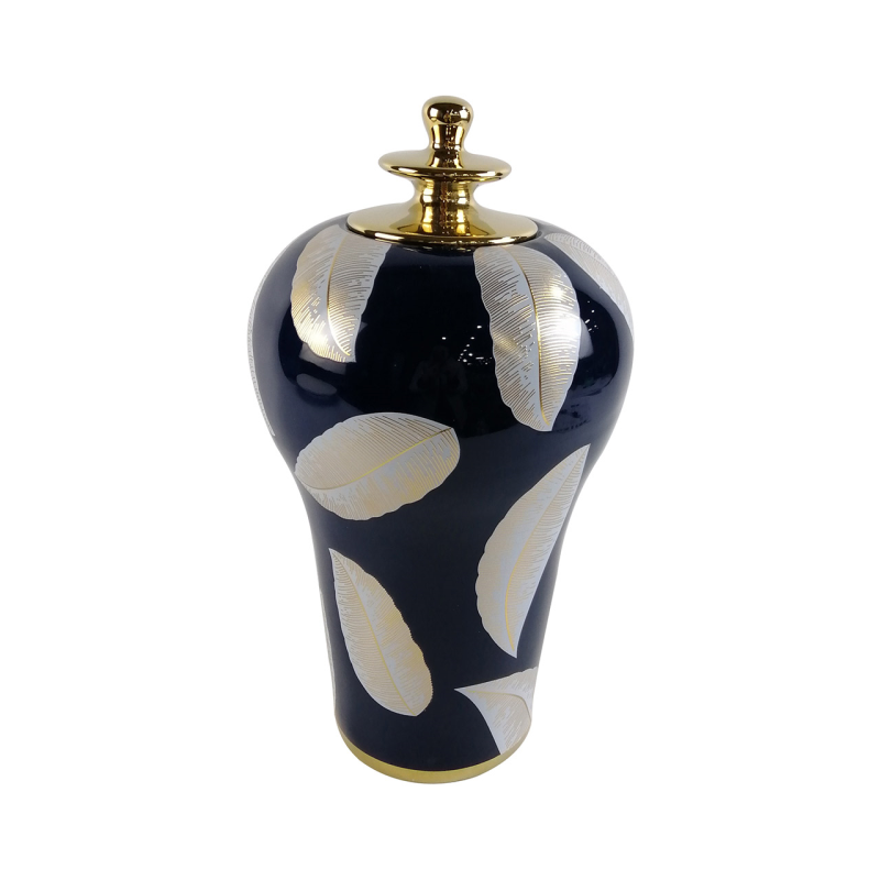 Large Linda Blue and white Ginger Jar collection-Renaissance Design Studio