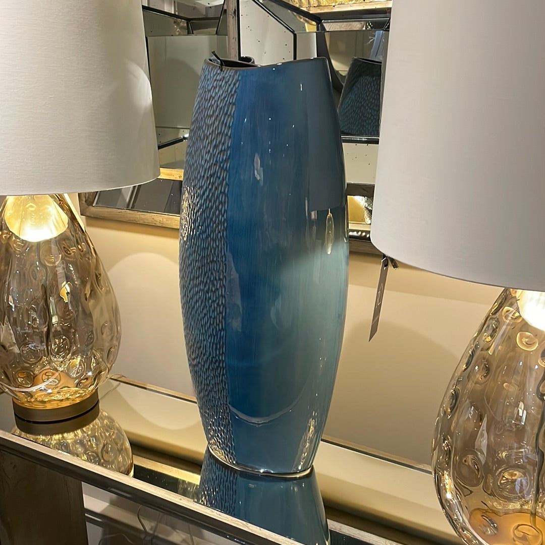 Large Midnight Blue Vase Reduced 1/2 Price - Was €130-Renaissance Design Studio