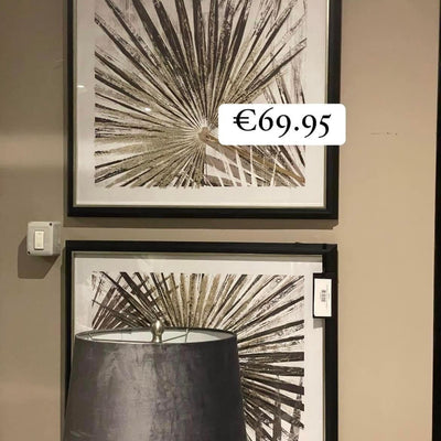 Leaf wall art Reduced no exchange in our outlet store