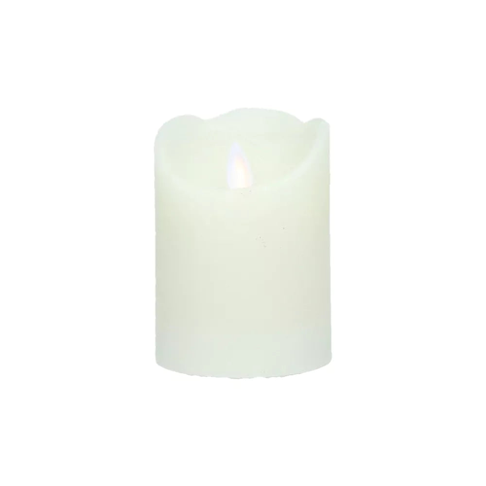 Led candle with timer synthetic 7 x 10cm-Renaissance Design Studio
