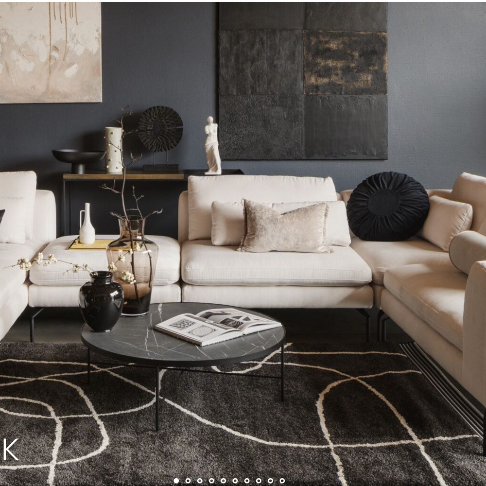 Lela Modular Bespoke Sofa with extra wide seats and chaise and USB port reduced  this week