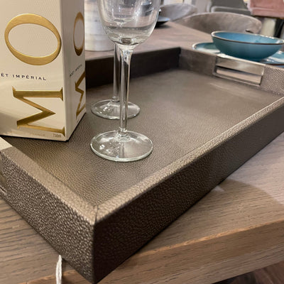 Leonardo tray litchi faux skin reduced