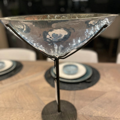 Libra glass and brass hurricane REDUCED now 2 for 1 price