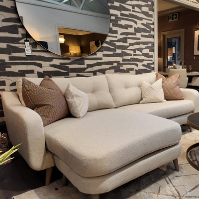 Lisbon compact lounger chaise sofa by Whitemeadow