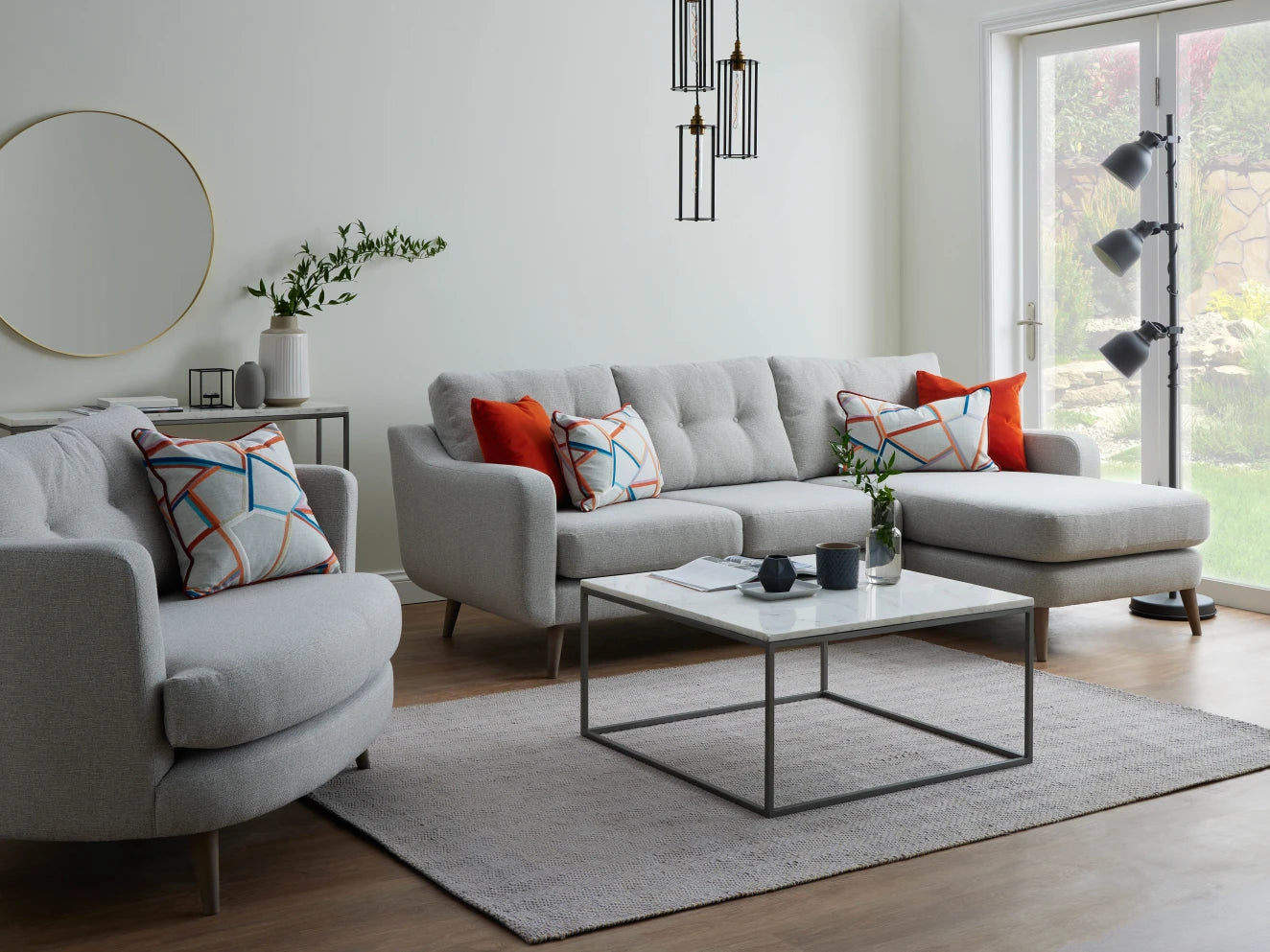 Lisbon custom made sofa group by Whitemeadow-corner sofa-Renaissance Design Studio