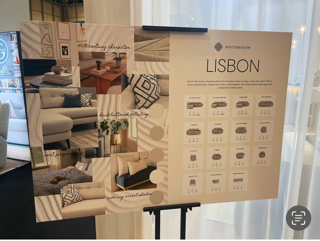 Lisbon custom made sofa group by Whitemeadow-Renaissance Design Studio