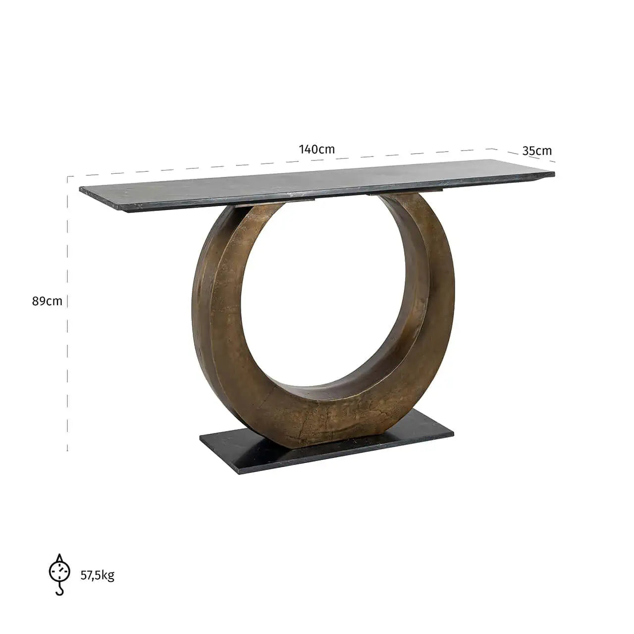 Lorenzo Console Table - Reduced Price-Renaissance Design Studio
