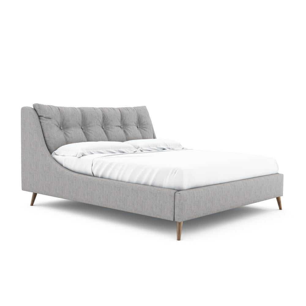Louis Custom ultra modern styling handmade bed w delicious curves Price from €1475-Renaissance Design Studio