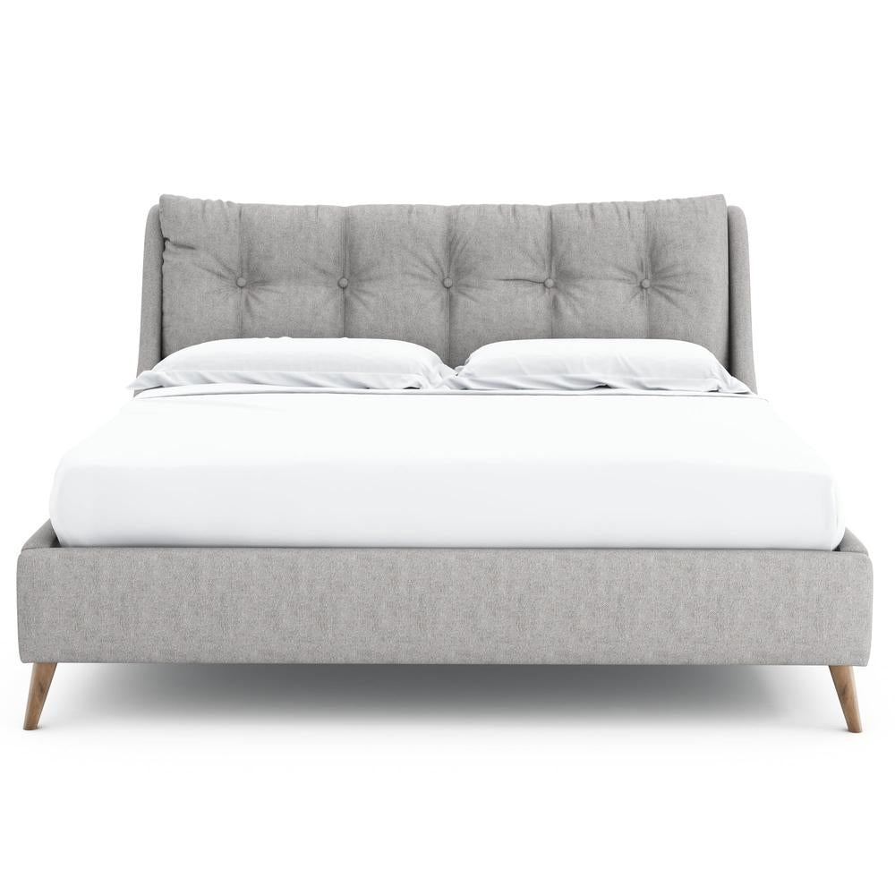Louis Custom ultra modern styling handmade bed w delicious curves Price from €1475-Renaissance Design Studio