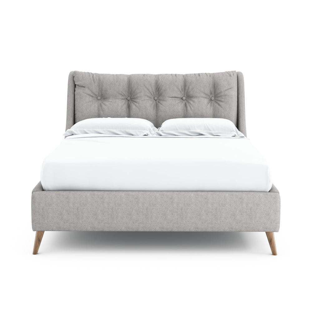 Louis Custom ultra modern styling handmade bed w delicious curves Price from €1475-Renaissance Design Studio