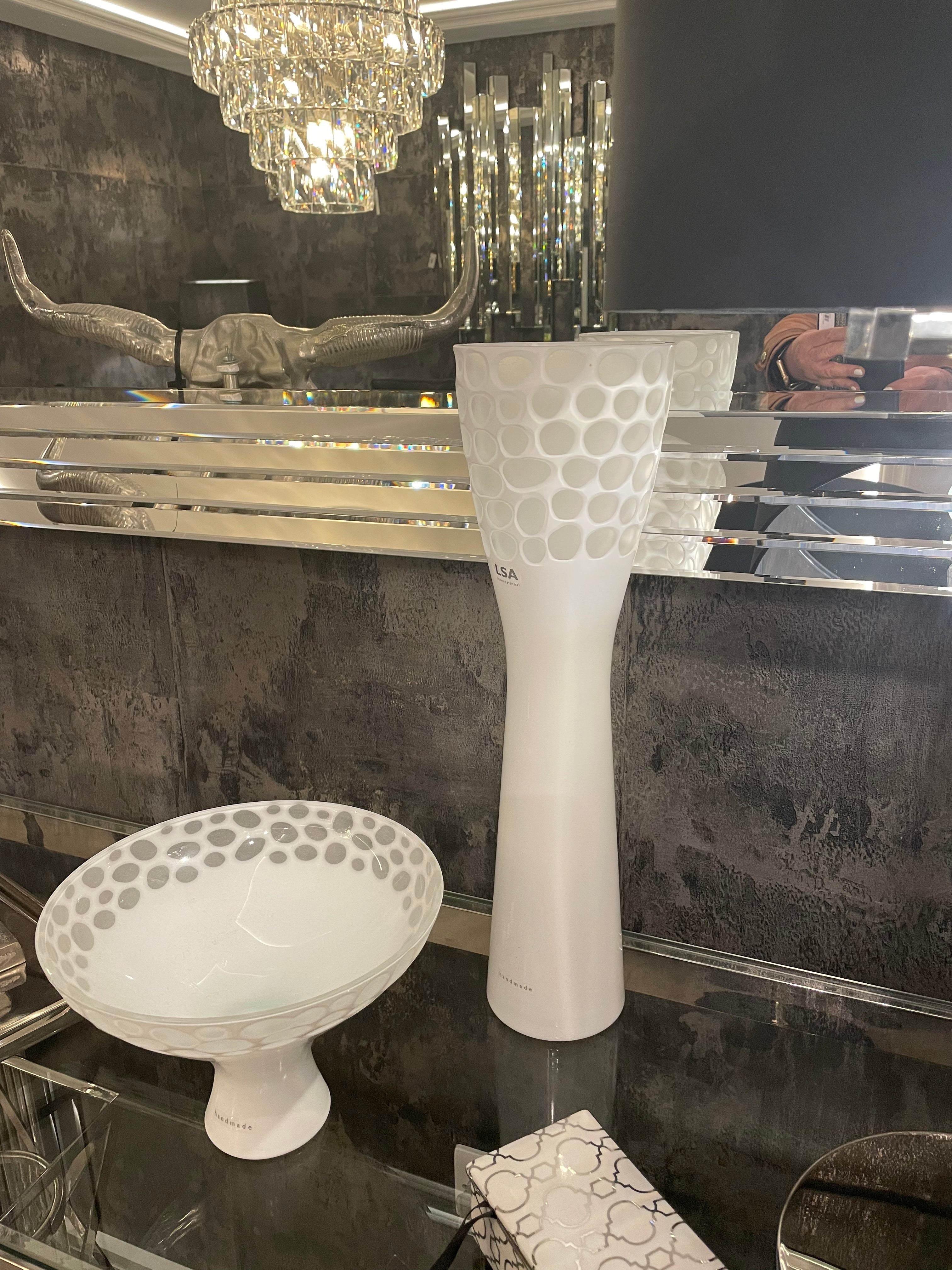 LSA vase white-Renaissance Design Studio