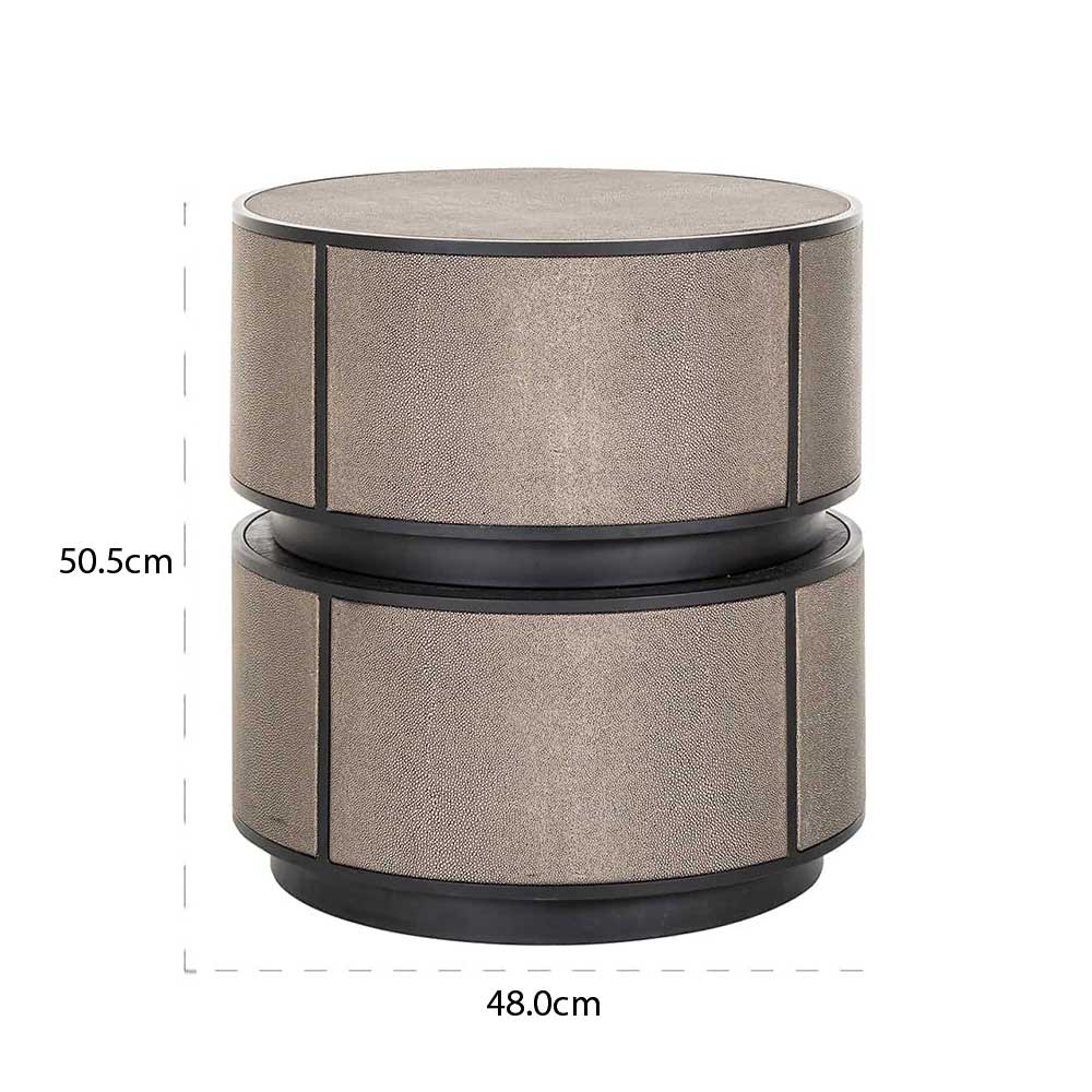 Luvelle Side End Table-Renaissance Design Studio