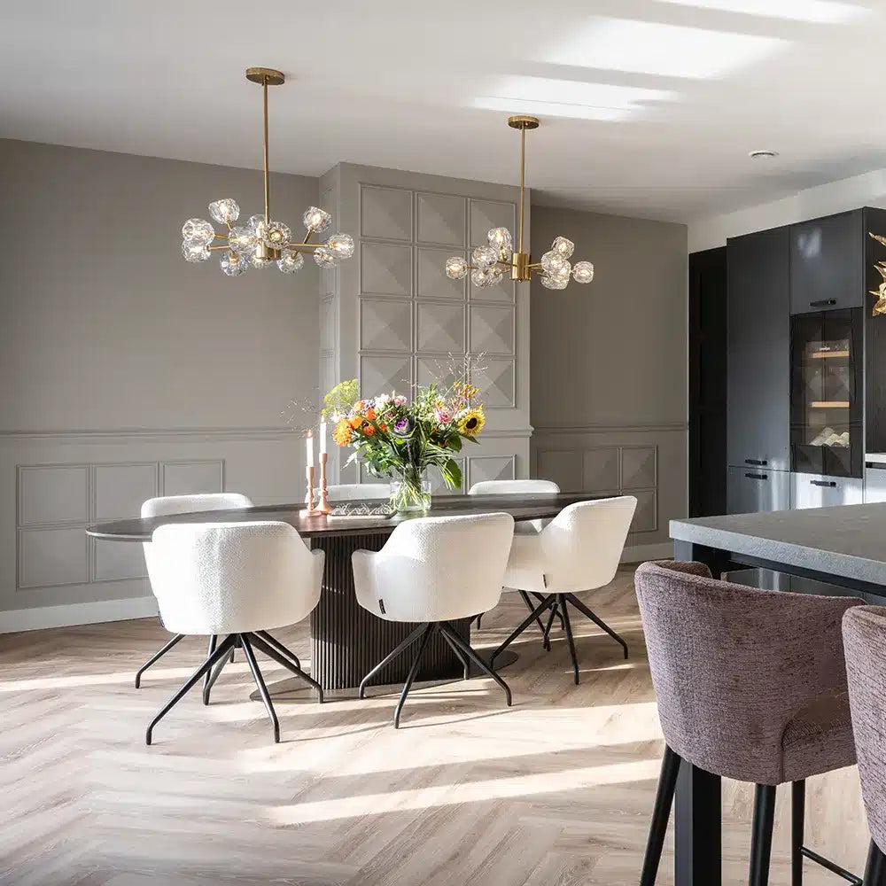 Lux Oval Table available in 2 sizes-Renaissance Design Studio