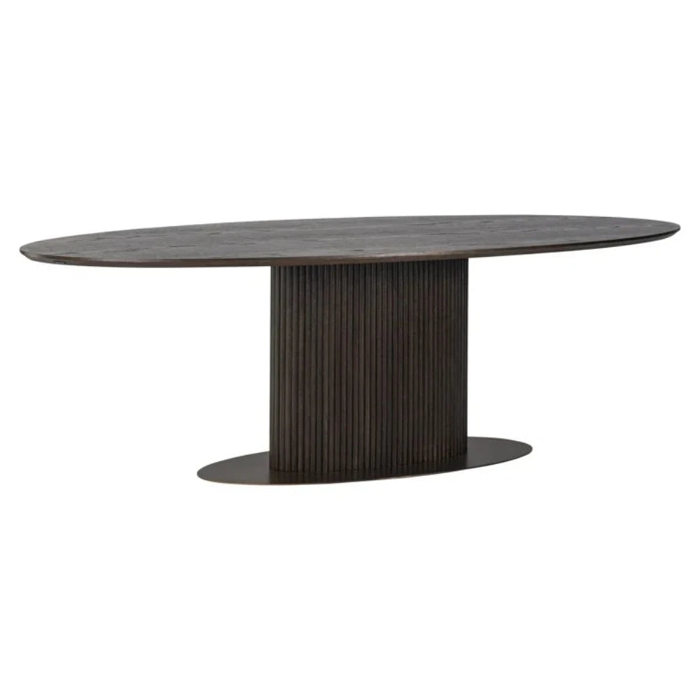 Lux Oval Table available in 2 sizes-Renaissance Design Studio